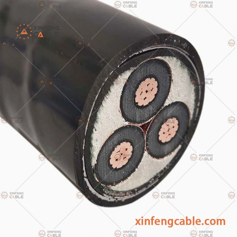 Na2xsy 6/10kv 11kv 1X185 1X240 1X300 1X400 Aluminium XLPE PVC Underground Power Cable