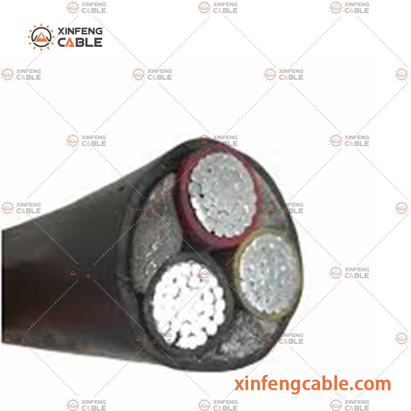 Na2xsy Mv 1X50mm Copper Conductor PVC/XLPE Insulation Swa Armoured Power Cable
