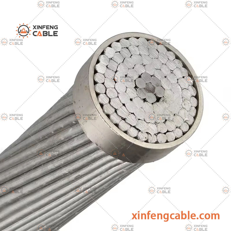 Conductor aéreo 50mm2, 95mm2, 125mm2, 150mm2 Conductor AAC AAAC ACSR Conductor desnudo