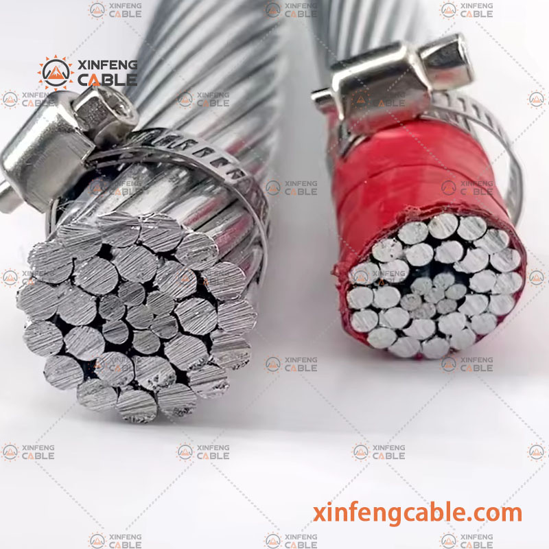 Overhead Bare Electric Cable ACSR Steel Reinforced Aluminum AAC AAAC Wire