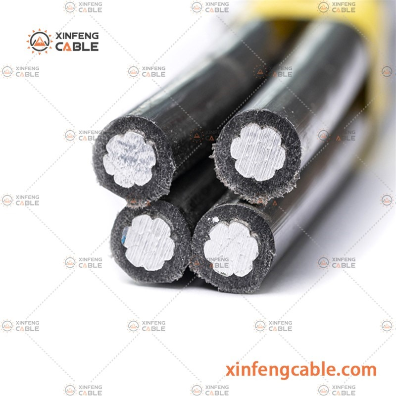 Overhead Bundle with Insulation Cable NFC Standard ABC Cable 54.6mm²