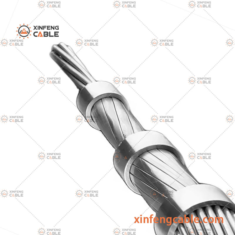 Overhead Distribution/Transmission Line Aluminum Conductor Steel Reinforced Bare ACSR Conductor