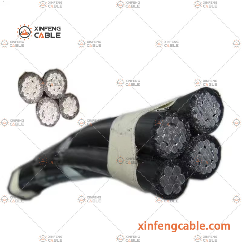 Overhead Insulated Cable ABC Aerial Bunched Cable Aerial Service Cable