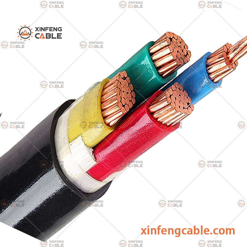 Power Cable XLPE Insulation PVC Sheath Low Voltage Can Be Customized