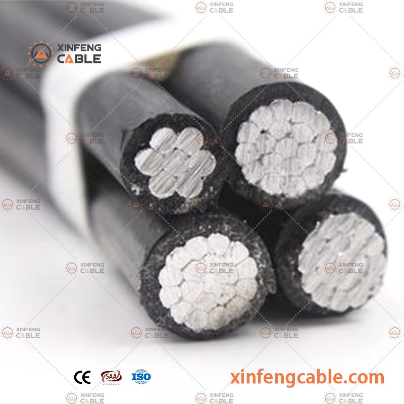 Recline Cable 4*16 4*25 Aluminum Core ABC Overhead Cable