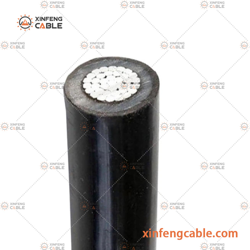 Service de distribution Haute Moyenne/Basse Tension 1000V Conducteur en aluminium Isolation PVC Câble ABC Électrique AAC / Câble ABC