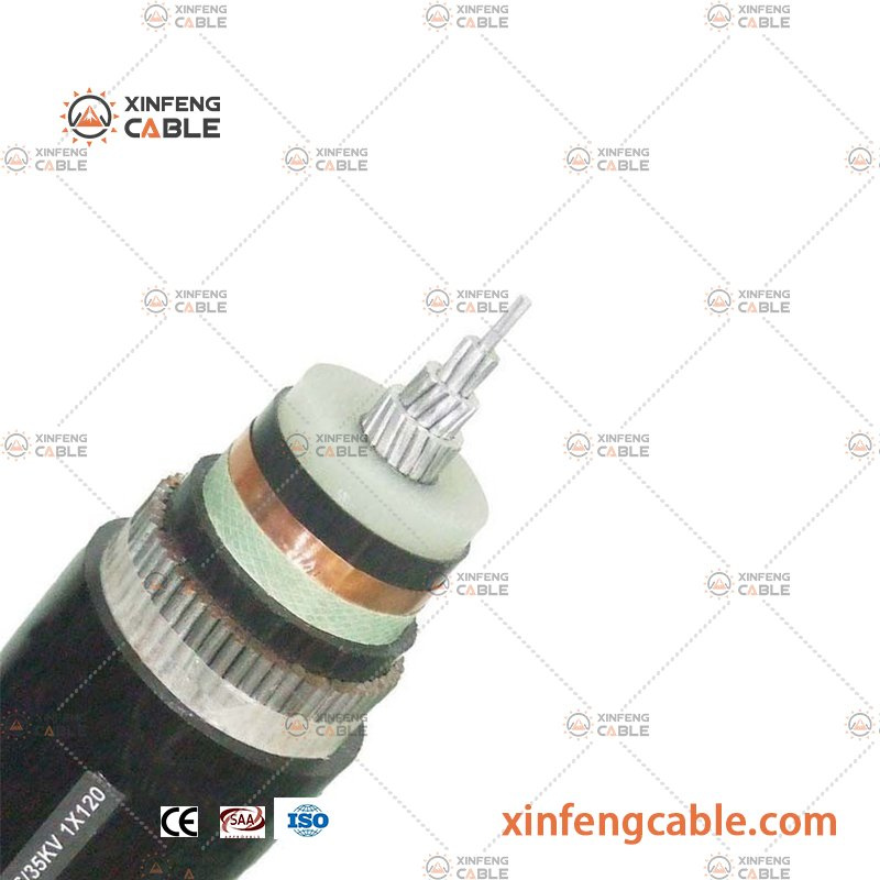 Single Aluminium Cable Conductor XLPE 400mm2 19/36kv (33kv)
