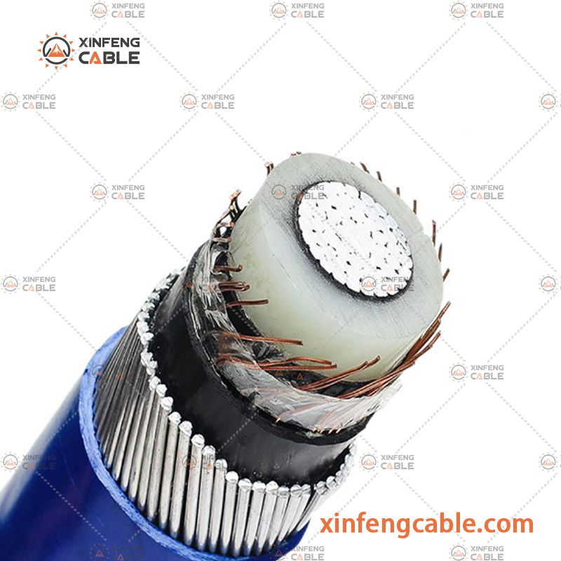 Single Core 19/33kv Medium Voltage Aluminum Wire Armoured Cable