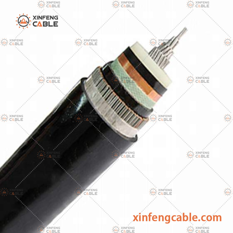 Single Core 3.8/6.6kv Medium Voltage Aluminum Wire Armoured Cable