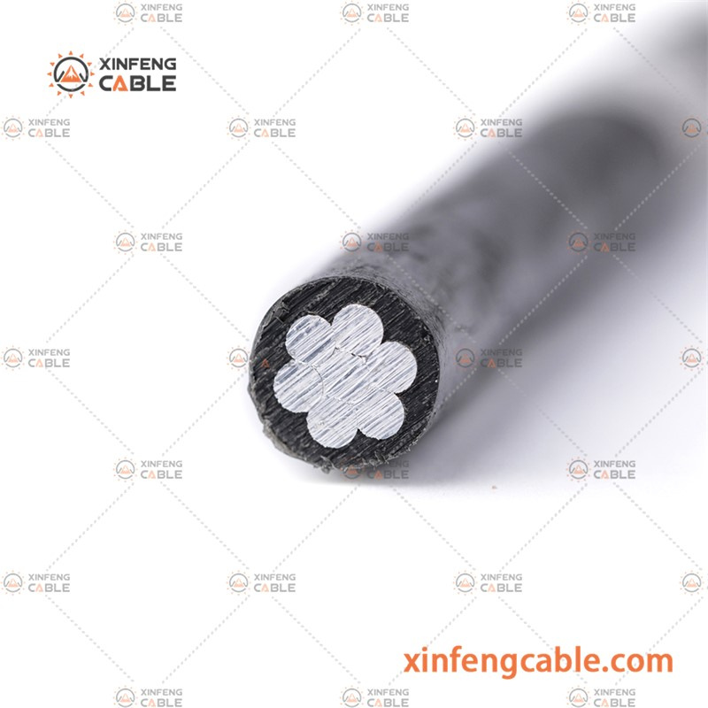 Single Core 600/1000V Caai 25mm2 Insulated Twisted Service Cable Overhead Aluminum Cable