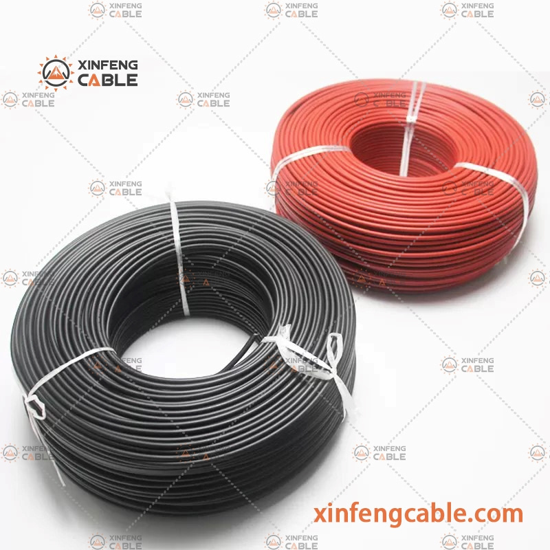 Solar 6mm2 signal Core Photovoltaic Cable for PV Solar Connectors