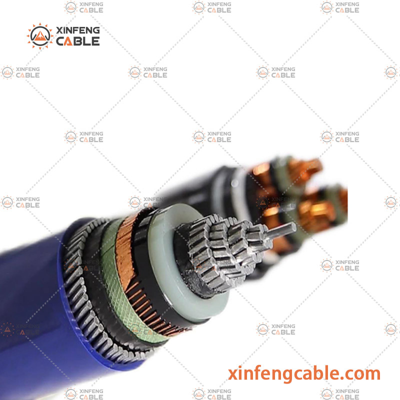 Spojka 35kv PRO Axekvcey 1X240/25 C Energy Cable with Increased Resistance to The Longitudinal Spread of Moisture and with a Double Jacket