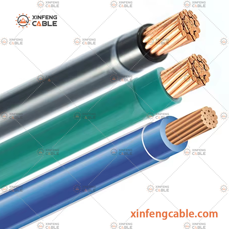 Standard AWG Thhn/Thwn Cable American Market Nylon Cable Copper PVC Insulated House Wire