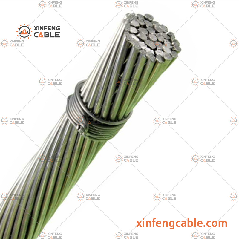 Fil circulaire stranded en aluminium nu AAC 120 mm2 DIN 48201