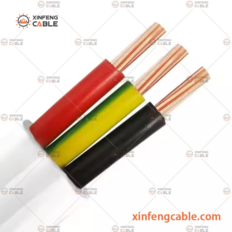 Twin with Earth 2.5mm Electric Wire Australian Standard AS/NZS 5000.2 Flat TPS Cable