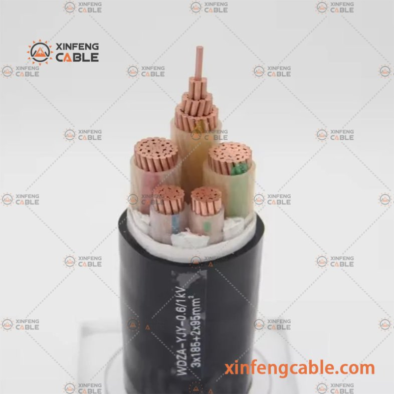 Weather Resistant Low Voltage Cable PVC Insulation Wire Armoured Cable