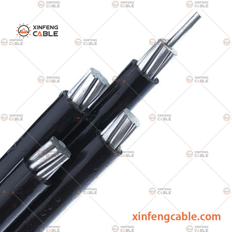 Wire Cable Electric Cable Electric Wire Aluminium Conductor ABC Cable for Overhead Drop Service Used