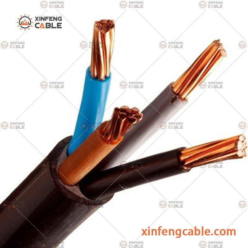 XLPE Cable 4X35mm2, 4X50mm2, 4X70mm2, 4X95mm2 Cable Xv/Xav Low-Voltage Power Cable