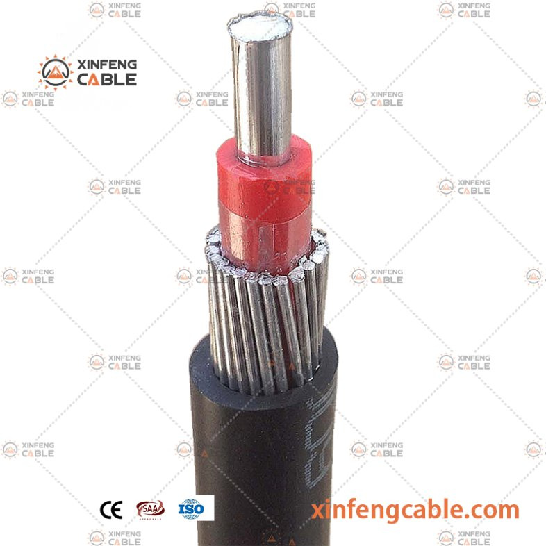XLPE Insulation PE Sheath with Communication Core 0.6/1kv Sne Concentric Cable