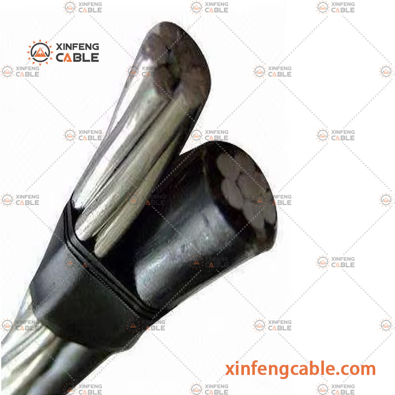 Isolation XLPE avec câble aérien à conducteurs isolés 54.6mm2 AAAC neutre (câble ABC) prix d′usine