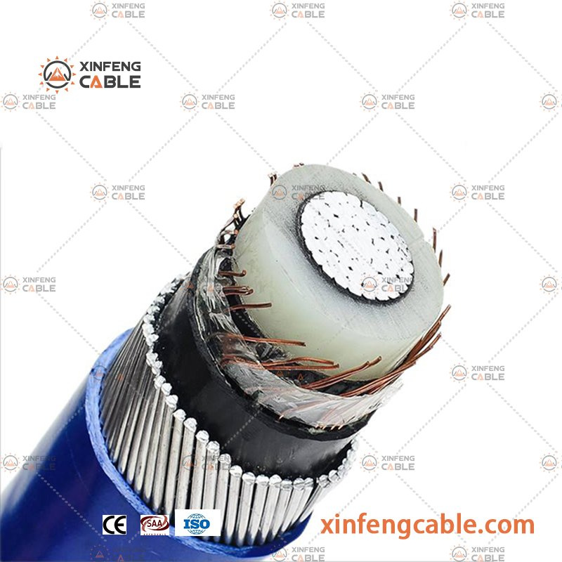 Ymekrvasdlwd Aluminium MDPE 3-Core 12.7/22kv Cables
