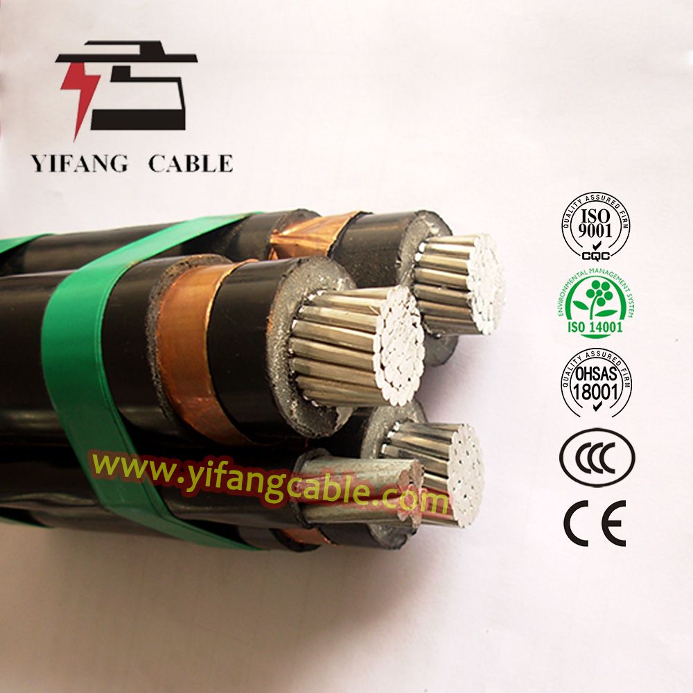 (12 / 20) 24kv Надземный изолированный кабель 3X95/16mm2