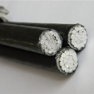 0.6/1 Kv 2X4 AWG ASTM Câble Électrique XLPE Câble ABC 600V Câble en Aluminium Urd Norme ASTM Câble Aérien
