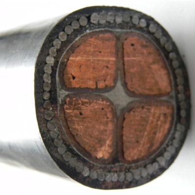 0.6/1kV 4X2.5mm2 Copper XLPE Insulated PVC Jacket Low Voltage Power Cable