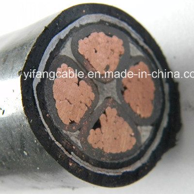 Chine 0.6/1kv 4*120mm2 Cu/XLPE /Sta/PVC Yjv22 Câble fabrication et fournisseur