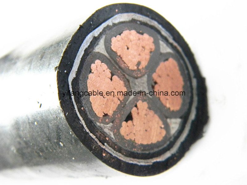 0.6/1kv IEC60502 Yjv, VV 4X300mm2