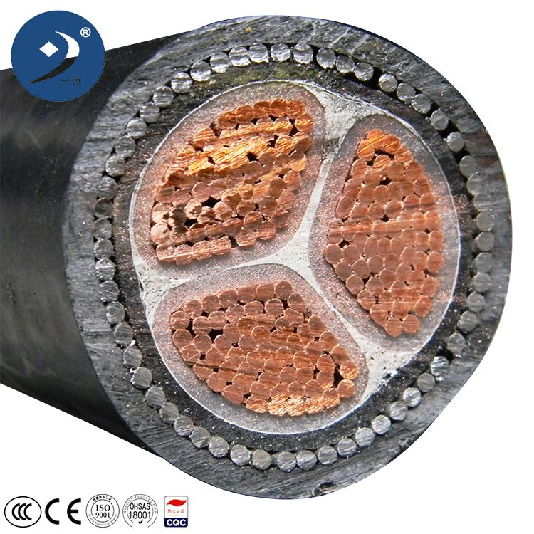 0.6/1kv Yjv32 4X70mm2 Cu/XLPE/Swa/PVC Sheath Cable