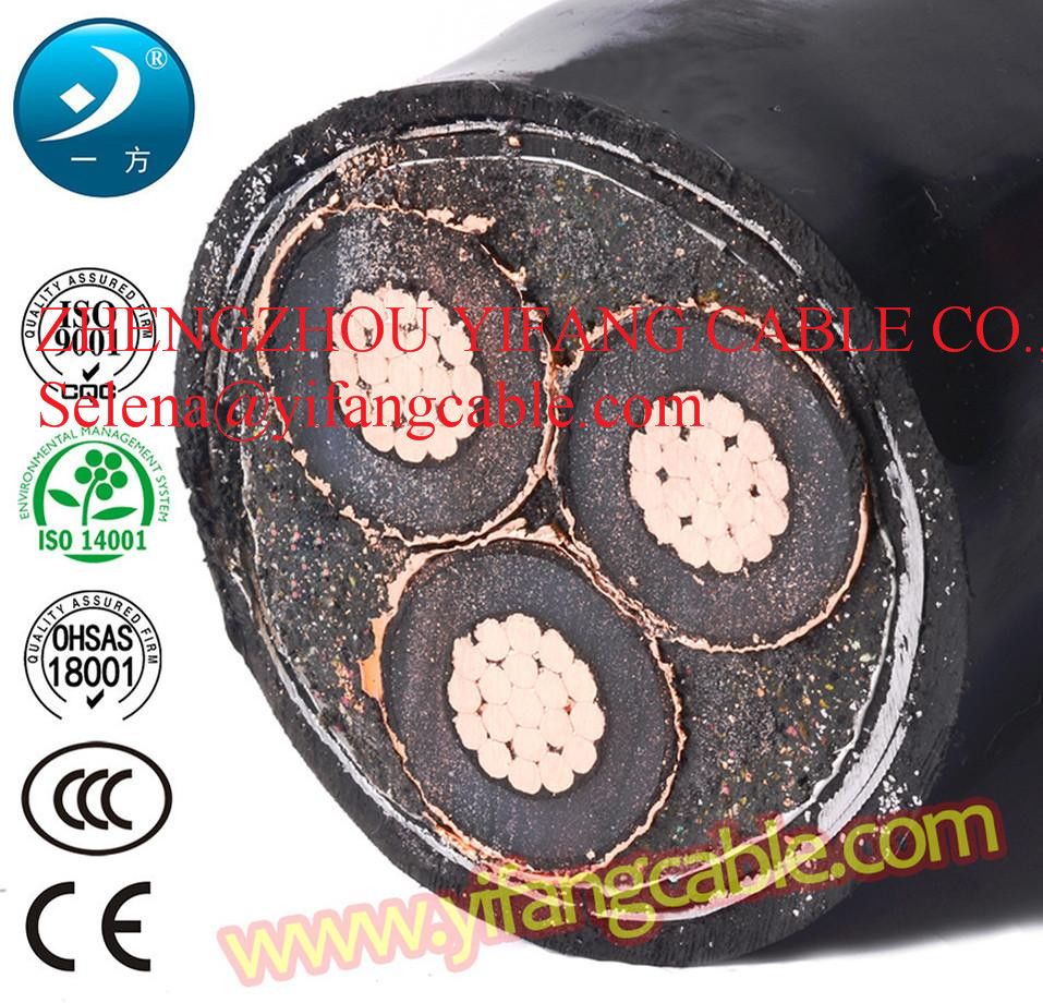 1~35kv Medium Voltage 6kv 6.6kv 10kv 11kv 12kv 15kv 20kv 24kv 33kv 35kv 36kv XLPE Power Cable