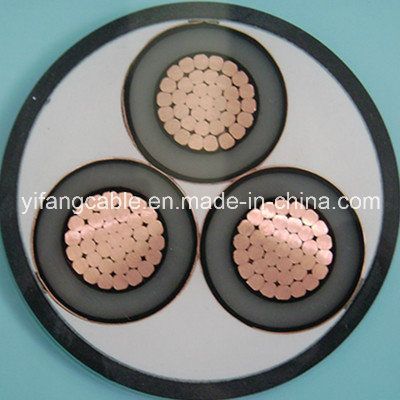 11000V Cable 11kv Cu/XLPE/Sta Swa Armoured/PVC Power Cable 3 Core 240mm2 Medium Voltage Ht XLPE Cable