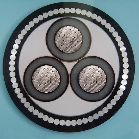 11kv 3c 185mm2 240mm2 300mm2 Al Conductor XLPE Insulated Power Cable