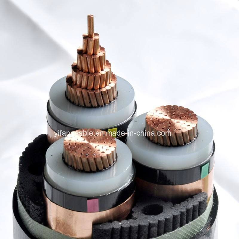 13kv Подводный силовой кабель из меди с армированием стальной оболочкой Tr-XLPE
