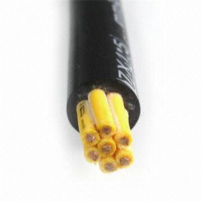 14*2.5 Câble de commande blindé en acier 450/750V 7 Conducteur en cuivre à âme, isolé en PVC, gaine en PVC, câble de commande
