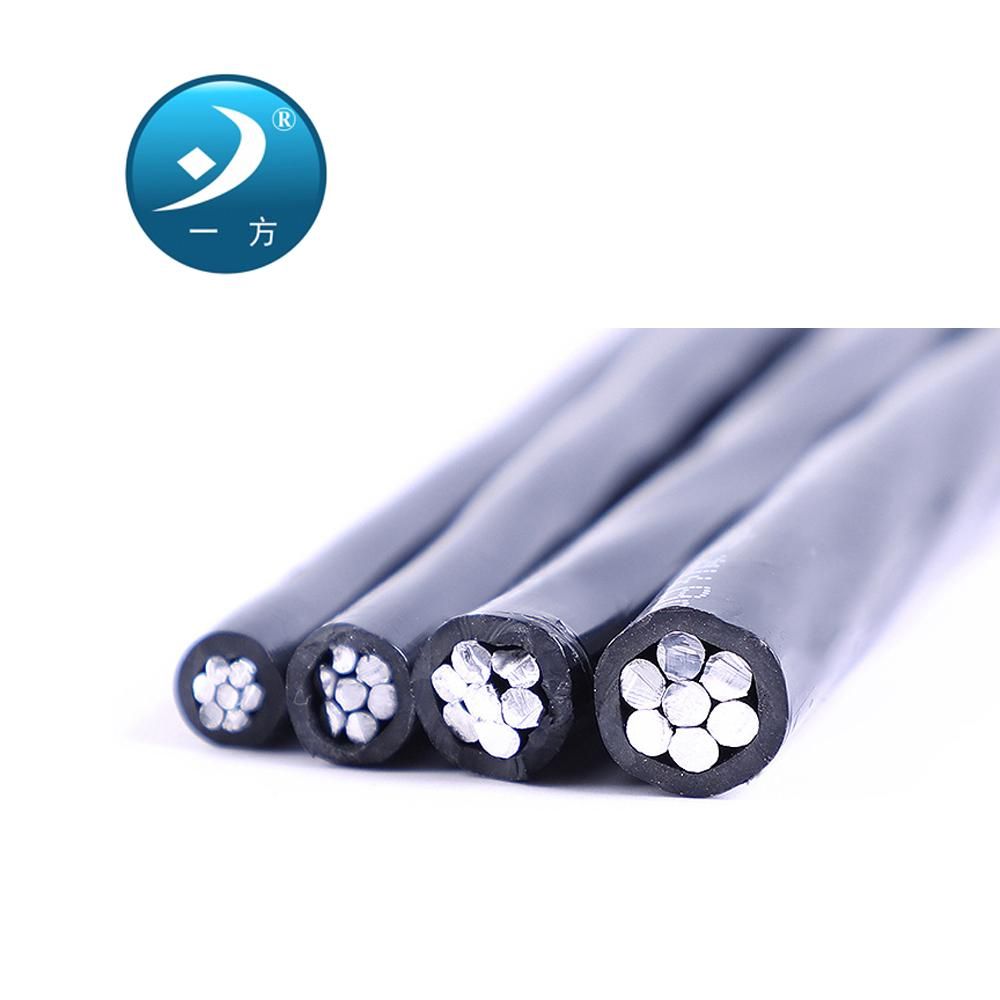 China 2 AWG Aluminium Triplex Aluminium Triplex Service Drop Kabel ABC Kabel (ABC, JKLYJ, JKLV) Herstellung und Lieferant