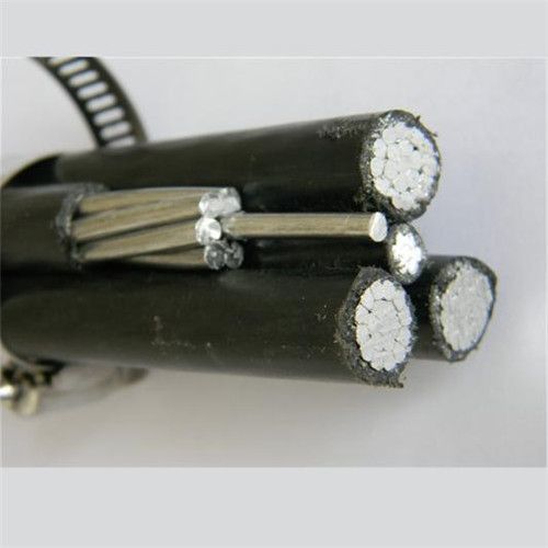 China 2X4/0AWG+4/0AWG Triplex verdrilltes ABC isoliertes Kabel Serviceabfallkabel Draht Kabel Caai 0.6/1 Kv 3X50+1X16+Na35mm2 Herstellung und Lieferant
