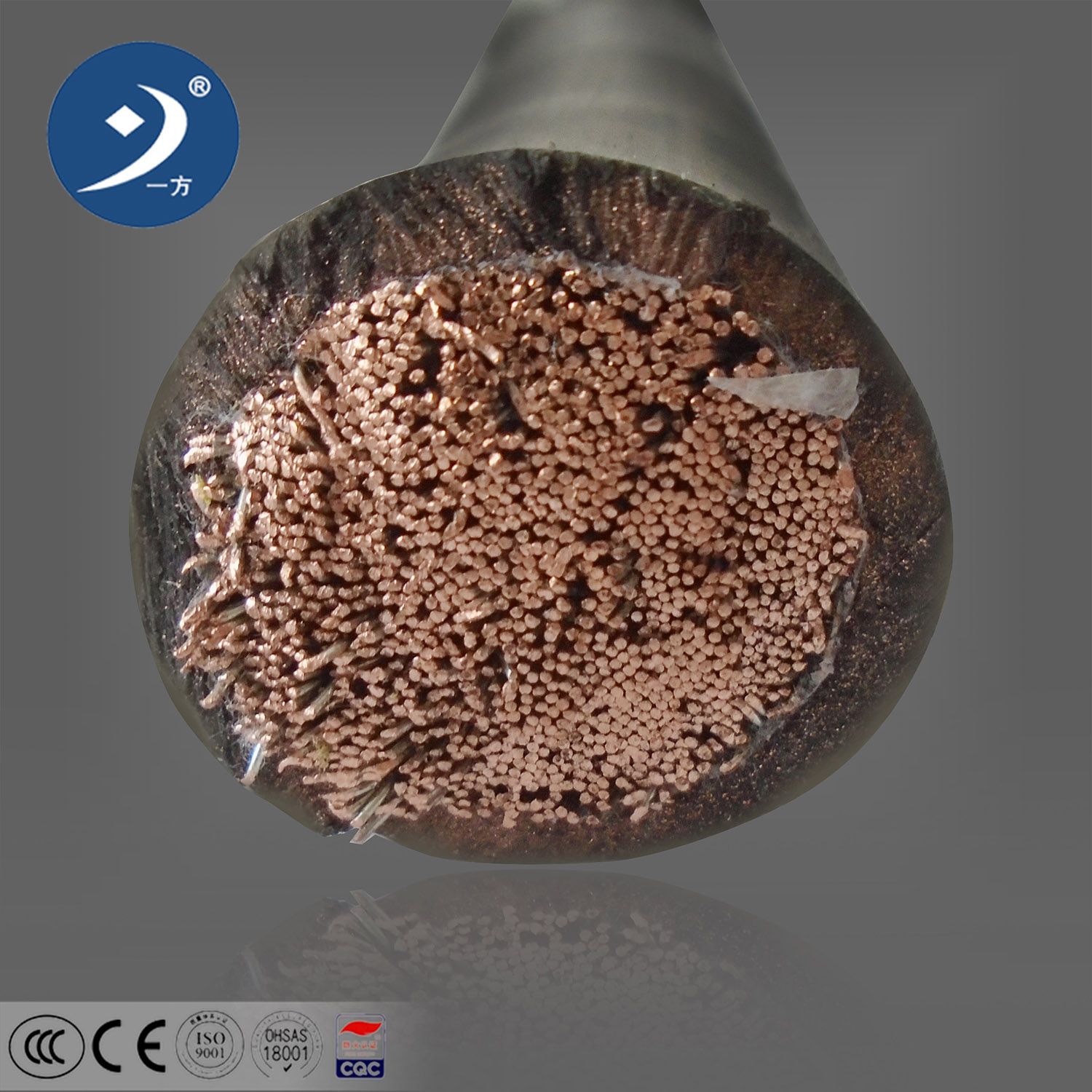 30AWG 300AMP Felxible Rubble Cooper Welding Cable Wire Customized for Sale
