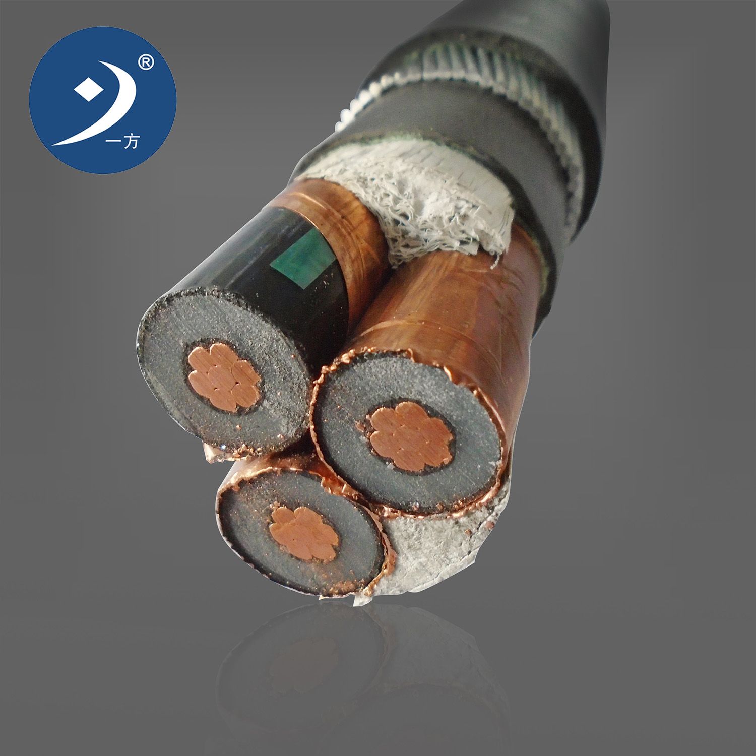 33kv 4 Core (YJV 0.6/1KV 95mm) Medium Low Voltage PVC Insulation Armored Underground Power Cable