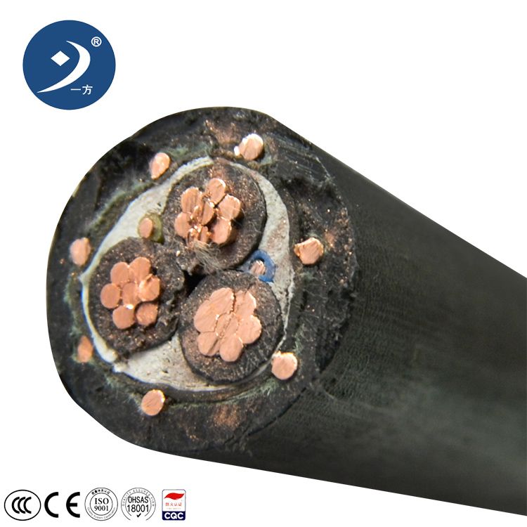 35kv, 46kv Lloy XLPE Insulation Sheathed Copper/Aluminium Mv Concentric Neutral Cable