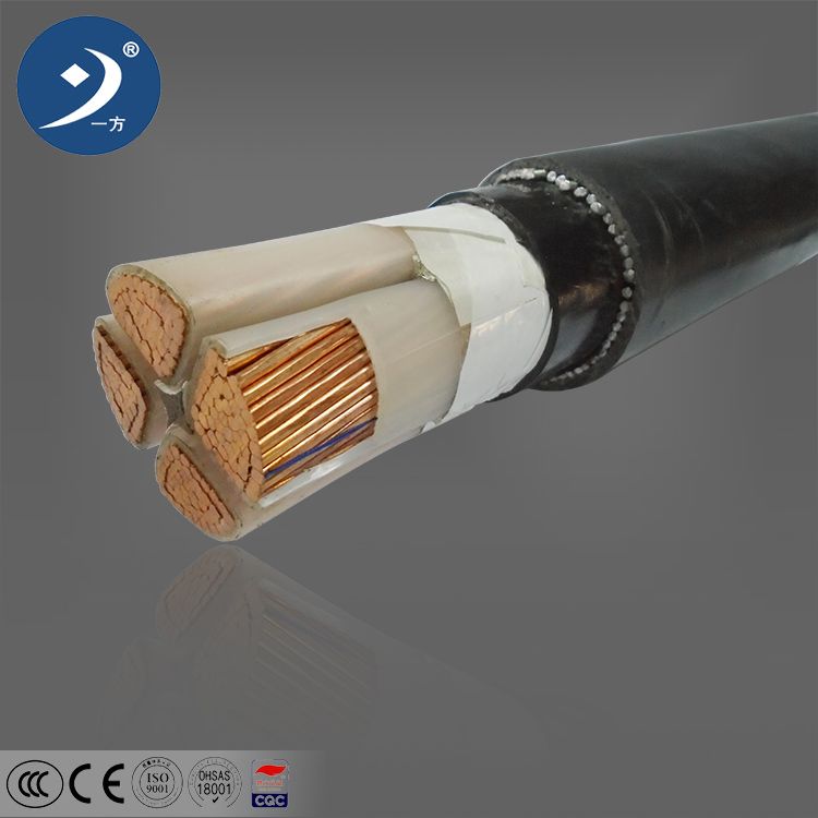 4 Cavo di alimentazione sotterraneo in rame XLPE Swa PVC LSZH con guaina