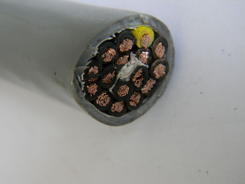 Chine 450/750V 12X2.5mm2 Câble de contrôle multicœur Câble de contrôle en cuivre flexible fabrication et fournisseur