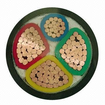 5 Cores Stranded Copper XLPE Insulation PVC Jaket Power Cables