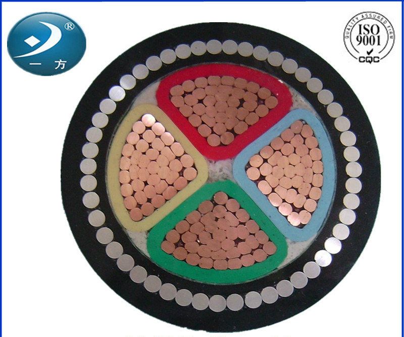 5X50mm2 5X95mm2 240mm2 185mm2 5X300mm2 0.6/1kv IEC 60502-1 Cu / XLPE / PVC Power Cable
