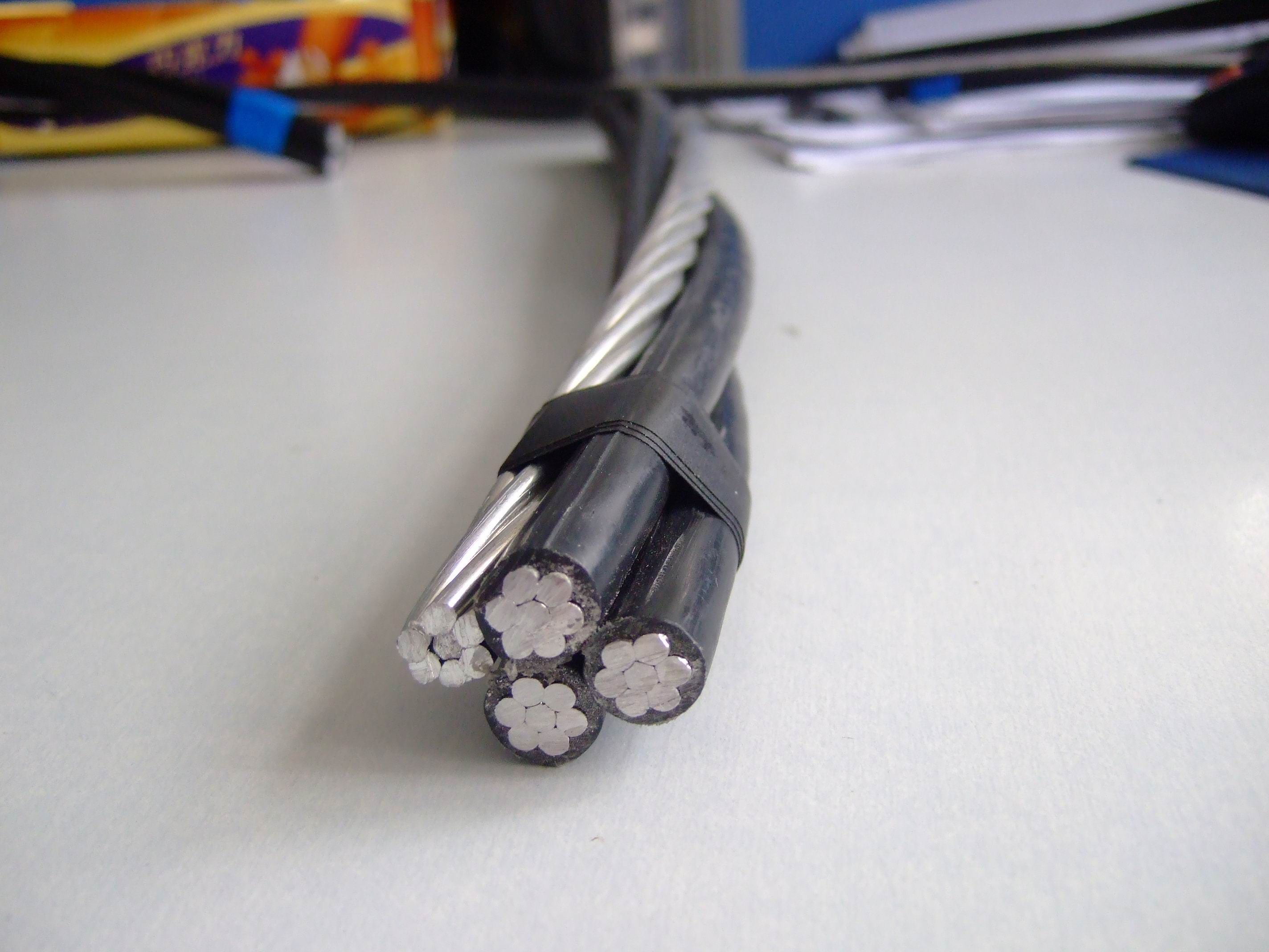 600V ABC Cable Quadplex Service Drop AAAC 6201 Alloy Neutral