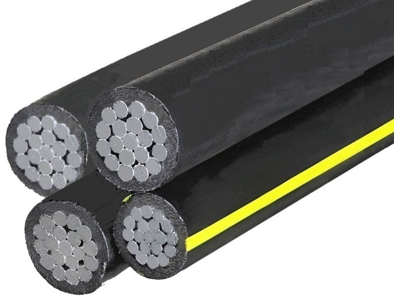 600V Aluminum Conductor Single Duplex Triplex Quadruplex Conductor Type Urd Cable