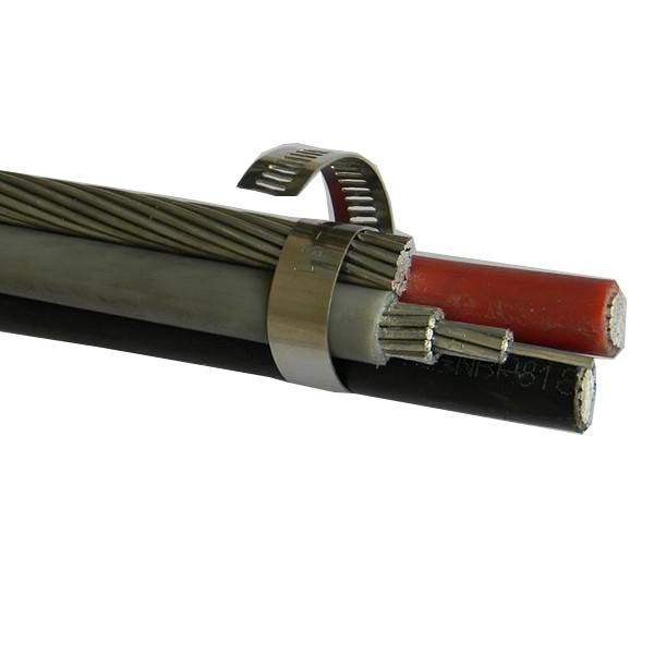 600V Duplex Triplex Quadruplex Aluminum Phase AAC AAAC ACSR Bare Messenger ABC Cable