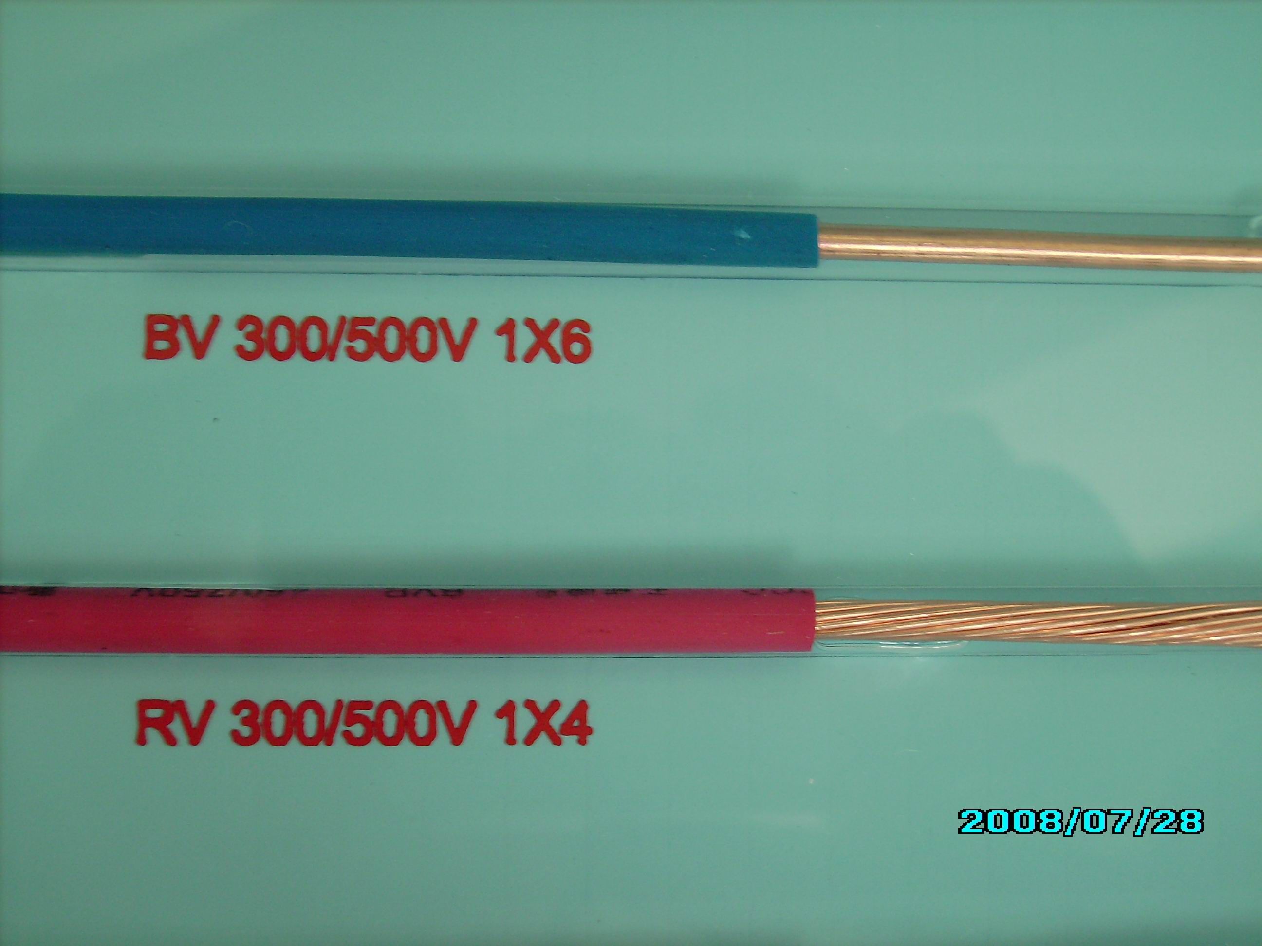 60227IEC06 (RV) PVC Electric Wire H07V-K Wire RV Cable