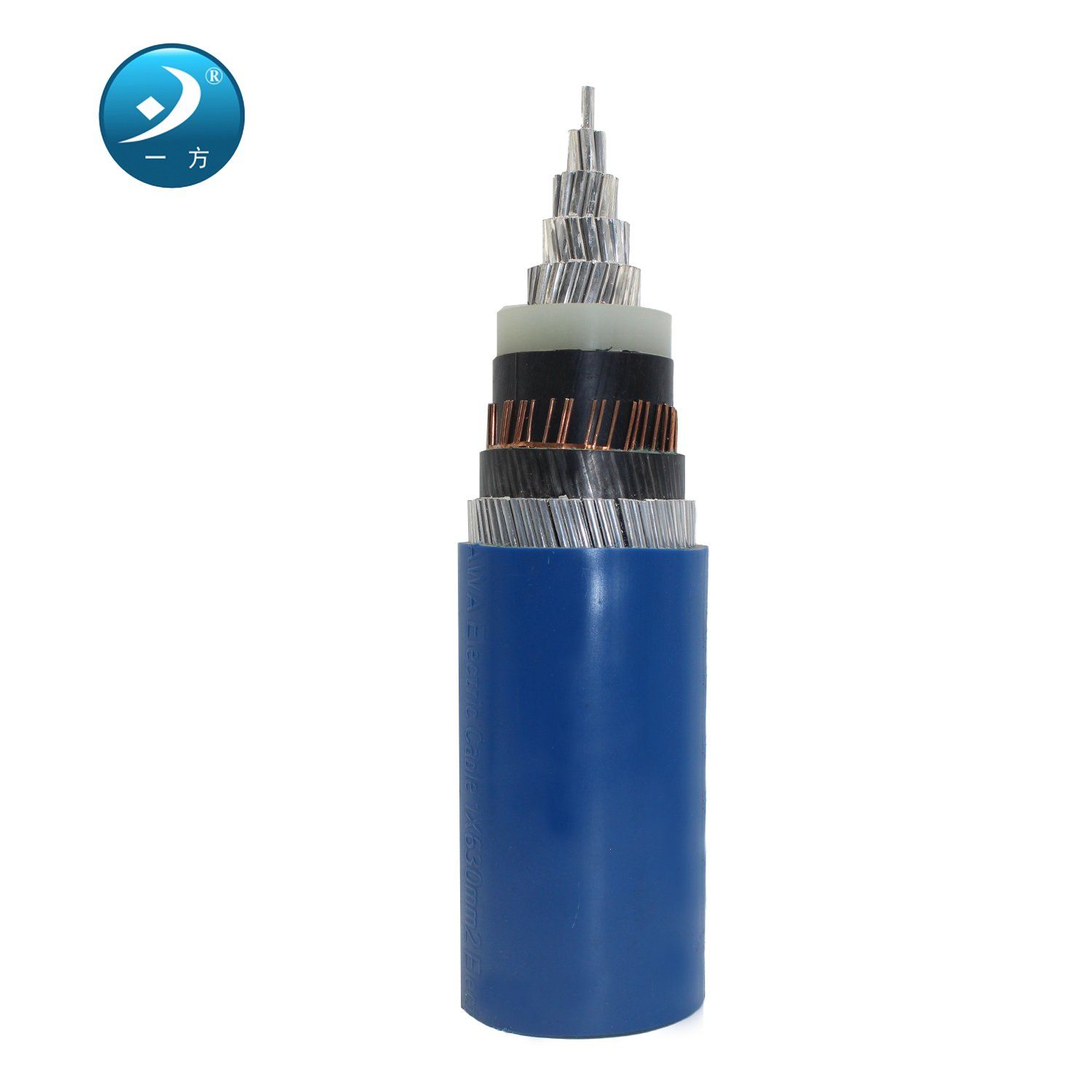6kv 50mm2 XLPE Insulated Steel Wire Armored Underground Power Cable